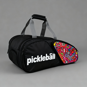Échantillon gratuit Sac de pickleball Tour Elite Pro pour raquettes de tennis, de badminton, de squash et de pickleball, sac bandoulière - Product Image 5