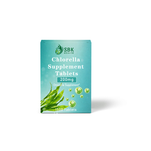 Servicio de Marca Privada, Tabletas de Suplemento de Chlorella, Clorofila y Ácidos Grasos Omega-3, Píldoras para el Apoyo Inmunológico - Product Image 1