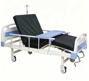 <span class=keywords><strong>Lit</strong></span> médical manuel à <span class=keywords><strong>2</strong></span> manivelles pour patient d'hôpital - Product Image 1