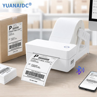 Impresora de Etiquetas de Códigos de Barras de Escritorio YUANAIDC YJ-9203 POS, Papel Máximo de 110 mm, Interfaz USB, 203 dpi, Velocidad de Impresión de 160 mm/s
