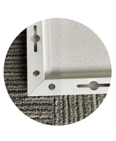 Panneau chauffant infrarouge lointain en fibre de carbone 360W 600x600mm avec contrôle intelligent, protection contre la surchauffe, autoportant, garantie 5 ans
