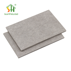 Papan semen serat karbon, 4x8ft 12mm 15mm papan semen lapisan dinding Interior dan pelapis <span class=keywords><strong>Panel</strong></span> semen lembar papan beton - Product Image 1