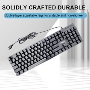 Tùy Chỉnh Ánh Sáng Đầy Màu Sắc 104 Phím Kích Thước Đầy Đủ Có Dây <span class=keywords><strong>USB</strong></span> Tây Ban Nha Bàn Phím Cơ Khí Thiết Bị Chuyển Mạch OEM Máy Tính Bàn Phím Chơi Game - Product Image 3