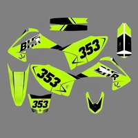 Autocollants de jantes de moto en film métallique de haute qualité TZ214 pour la nouvelle Xinguizun CQR