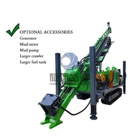 Foreuse hydraulique complète sur chenilles JL800 avec moteur et boîte de vitesses à couple élevé, profondeur de forage NQ de 800 m pour l'exploration minière