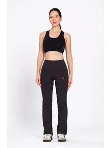 Leggings de Cintura Alta con Bolsillo para Móvil, Color Gris Oscuro, de Licra, Corte Bootcut, para Mujer, Marca Munns & Mars, Ideales para Gimnasio, Entrenamiento y Yoga - Product Image 2