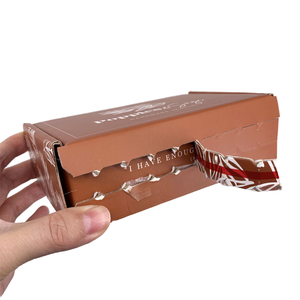 Premium Embossed Recyclable Paper Boxes 14x10x6cm: Eco-Friendly Tear Strip Mailer <b>Box</b> for Sustainable <b>Small</b> Product Packaging - Product Image 1