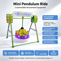 Train miniature électrique à piles pour enfants, très populaire, pour parcs d'attractions et usage domestique