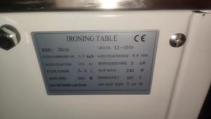 TDZG-Q3 Piyano tipi hava emişli ütü masası buharlı kazan - Product Image 2