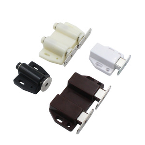 Loquet magnétique rebondissant Jin Aoding 201 pour tiroir et porte, design moderne et simple, options noir, blanc, marron - Product Image 3