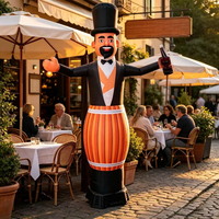 Danseur d'air gonflable personnalisé, publicité extérieure Sky Dancer pour la promotion des entreprises