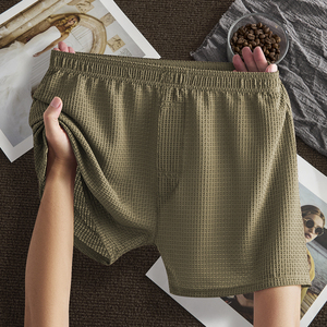 8231 Caleçons Frais en Soie Glacée pour Hommes, Sous-Vêtements d'Été, Pantalons de Nuit et de Plage, Boxer Shorts, Fabrication Chinoise en Stock, Vente en Gros - Product Image 4