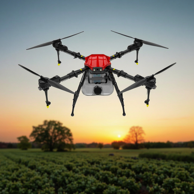 China Wholesale VTOL UAV Fixed Wing 16 Liters Farming Agriculture Drone Agricole Sprayer Remote Control Drone Agricolas for Sale