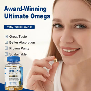Cápsulas de Aceite de Pescado Omega <span class=keywords><strong>3</strong></span>, Antioxidante Natural para Adultos, Pescado Salvaje de Aguas Profundas, Abadejo de Alaska, Apoyo Energético, Refuerzo de la Inmunidad - Product Image 2