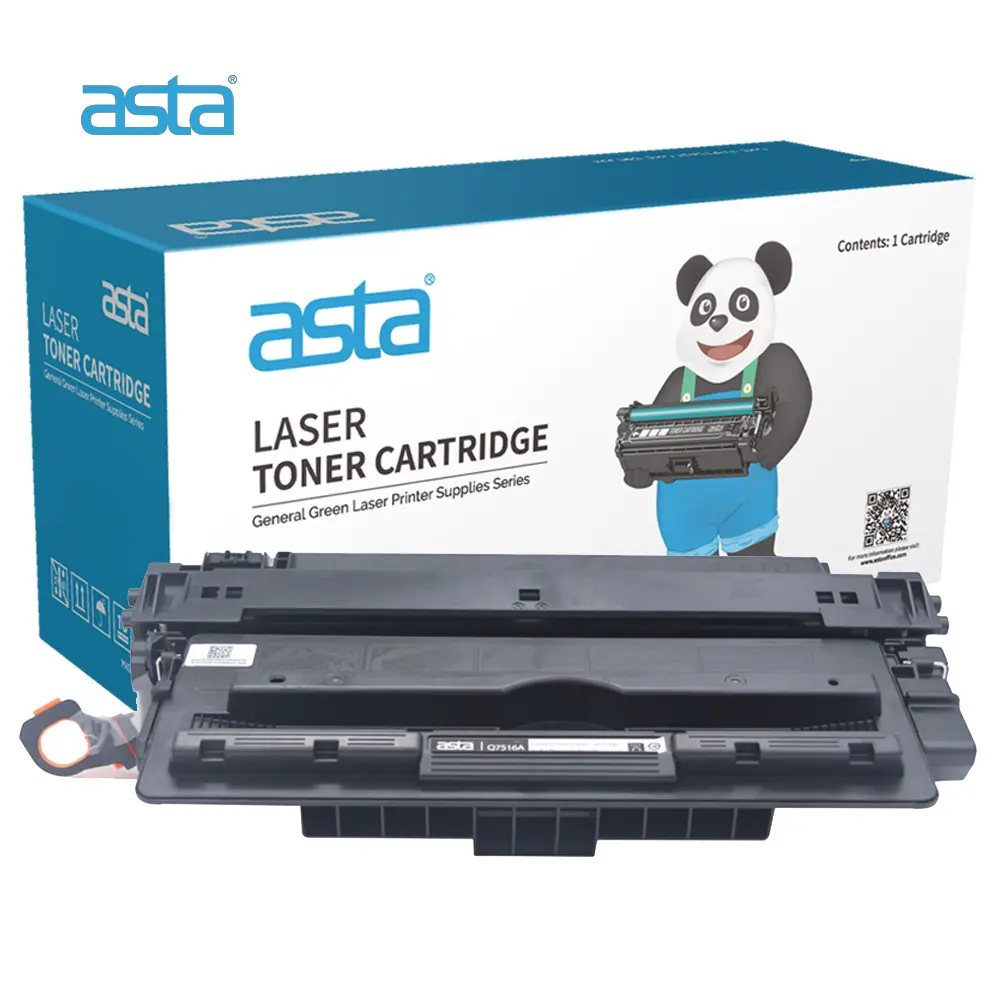ASTA Brand Recruit Agents Factory High Quality Wholesale Q7516A 7516A 7516 16A Compatible Toner Cartridge For HP 5200