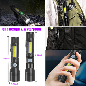 Đèn Pin Cực Tím Đèn Pin Mini <span class=keywords><strong>LED</strong></span> UV 395nm Đèn Pin <span class=keywords><strong>ZOOM</strong></span> 7 Chế Độ Chống Nước Thiết Kế Chống Tia Cực Tím SK68 Cầm Tay Có Thể Thu Phóng - Product Image 5