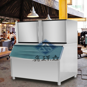 ماكينة بيع مكعبات الثلج والمياه ، ماكينة تصنيع مكعبات الثلج المصنوعة في الصين من الفولاذ المقاوم للصدأ وصديقة للثلج - Product Image 5