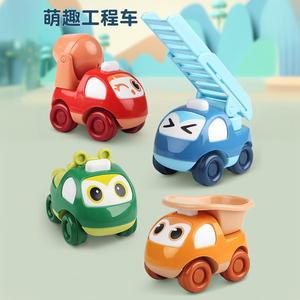 Jouet de construction de véhicules de chantier en plastique pour tout-petits de 2 à 4 ans, mini-voiture de simulation de scénario - Product Image 1