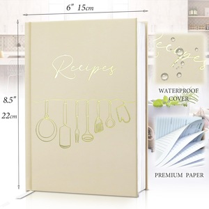 Diario Personalizzato con Copertina Rigida Retrò, 100 Fogli Interni, Rilegatura a Filo, Impermeabile, per <span class=keywords><strong>Ricette</strong></span> Familiari - Product Image 5