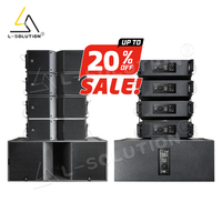 Sistema de Sonido Profesional para Conciertos al Aire Libre, Altavoces Line Array Activos K210-A de 10 Pulgadas, Subwoofers KS28-A de 18 Pulgadas