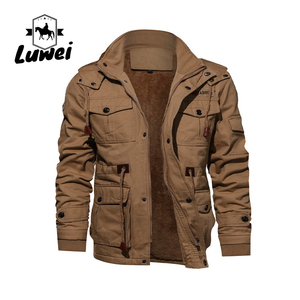 <b>Winter</b> Casual Windbreaker Hombre Male Coats <b>Men</b> Slim <b>Thick</b> Pilot Utility Male Jaket Cotton Plus Size <b>Jackets</b> - Product Image 1