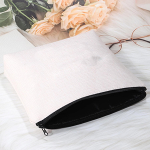 Sac de voyage pour maquillage et cosmétiques personnalisé avec logo, en coton et nylon, fermeture éclair, doux, léger et matelassé - Product Image 3
