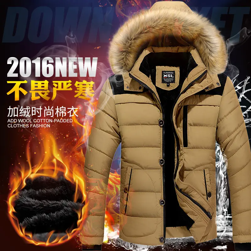 Mens Camouflage Jaqueta Duck Down Jacket Winter Man Dresses Warm Coat Boys Fur Hood