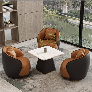 Canapé moderne de luxe léger à une place, idéal pour les salons de beauté, les zones de réception et de négociation - Product Image 3