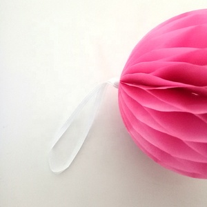 Décoration de mariage Rose Rond <span class=keywords><strong>Suspension</strong></span> Durable <span class=keywords><strong>Boule</strong></span> <span class=keywords><strong>En</strong></span> Nid D'abeilles <span class=keywords><strong>En</strong></span> <span class=keywords><strong>Papier</strong></span> - Product Image 2
