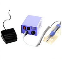 Ensemble professionnel de pédicure et de manucure JD3500, moteur brossé 35W 30000RPM, perceuse à ongles automatique, polisseuse en plastique portable