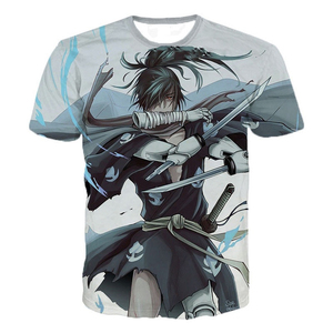 Camisetas divertidas de talla grande para hombre, camisa con estampado 3D de <span class=keywords><strong>Anime</strong></span> japonés, informal, de verano, Harajuku, Hip Hop - Product Image 6