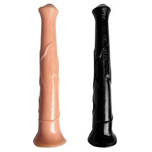 工場価格 40cm 超ロング 柔らか リアル 馬 ディルド Gスポット刺激 エロ セックストイ 女性向け - Product Image 2