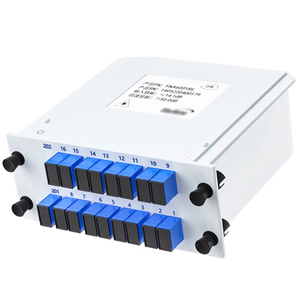 1x4 1x8 1x16 1x32 Cassette Splitter sửa chữa với SC UPC PLC Splitter LGX hộp sợi quang Splitter - Product Image 6