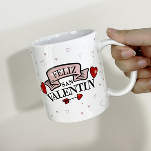 Taza <span class=keywords><strong>de</strong></span> Cerámica <span class=keywords><strong>de</strong></span> San Valentín con Diseño <span class=keywords><strong>de</strong></span> Anime, Taza Creativa con Forma Irregular para Agua - Product Image 5