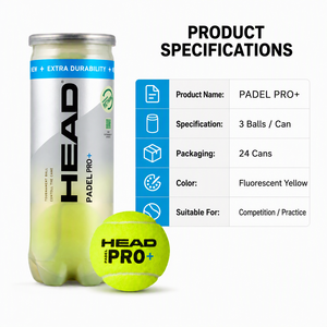 Pelota de Pádel <span class=keywords><strong>HEAD</strong></span> Control Extra Durable para Competición y Entrenamiento, Paquete de 3 <span class=keywords><strong>Pelotas</strong></span> - Product Image 5