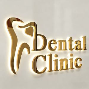 Enseigne commerciale personnalisée en lettres 3D avec éclairage pour mur, signalétique lumineuse, lettres en relief 3D rétroéclairées par LED, logo en lettres en relief 3D - Product Image 2