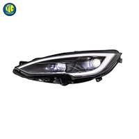 YU GUANG untuk Tesla Model S 2014 2022 Model Upgrade Lampu Depan LED Head Light Aksesoris Mobil Depan Tesla Model S Lampu Depan LED