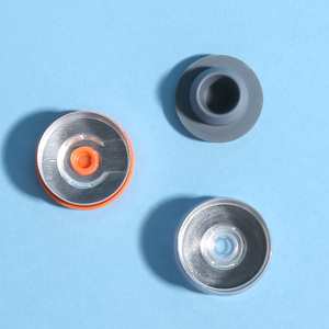 Logo personalizzato 10ml 20ml <span class=keywords><strong>30ml</strong></span> trasparente borosilicato piccola fiala di vetro rotondo piatto vuoto bottiglie di vetro con tappo di gomma - Product Image 3