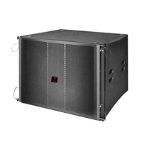 Subwoofer Line Array Unique de 18 Pouces, Néodyme, 600W, Haute Puissance, pour Système PA, Scène, Concert, Salle de Réunion, Salle Polyvalente, Basses Puissantes