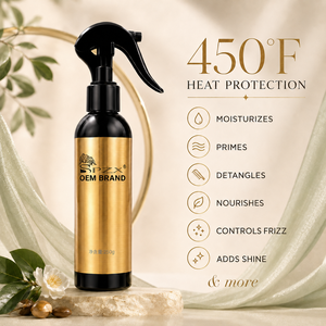 Esencia capilar de venta caliente, suero capilar ultra ligero y acuoso para peinado diario, para todo tipo de cabello seco y encrespado. - Product Image 4