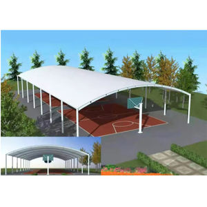 Estructura de Techo para Pista de Pádel con Cubierta de Membrana Impermeable de PVDF y Estructura de Acero Poligonal - Product Image 2