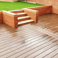 Kit complet de terrasse en bois composite durable