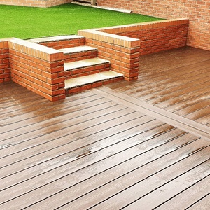 Bộ hoàn chỉnh sàn gỗ ngoài trời Sản phẩm bền chắc Tấm gỗ nhựa composite - Product Image 5