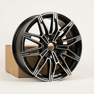 Ruedas de Aluminio Forjado de Alto Rendimiento Personalizadas de Fábrica JWYC, 18-19 Pulgadas, 5x112, 30mm/20mm, Negras, para Automóviles de Pasajeros - Product Image 1