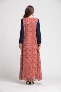 Meilleure vente grande taille Baju Jubah vêtements traditionnels Robe musulmane pour femmes - Product Image 4