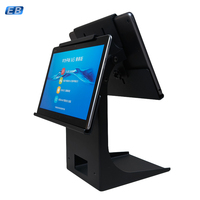 Support d'imprimante TPV PS-20B pour iPad, idéal pour les bureaux d'accueil, les comptoirs de réception et les services d'enregistrement des visiteurs