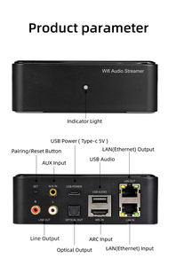 Récepteur audio Wifi, BT, Airplay, multiroom, HDMI, <span class=keywords><strong>musique</strong></span>, pour système d'amplification home cinéma - Product Image 3