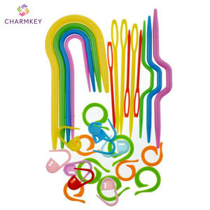 Marcadores <span class=keywords><strong>de</strong></span> puntada <span class=keywords><strong>de</strong></span> Cable en forma <span class=keywords><strong>de</strong></span> U, accesorios <span class=keywords><strong>de</strong></span> tejer, puntada hecha a mano, Herramienta <span class=keywords><strong>de</strong></span> gancho <span class=keywords><strong>de</strong></span> ganchillo curvo, juego <span class=keywords><strong>de</strong></span> costura <span class=keywords><strong>de</strong></span> plástico - Product Image 5