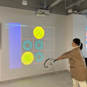Juego Interactivo de Pared Personalizable de Tres en Raya, Juego <span class=keywords><strong>Virtual</strong></span> Interactivo de Tiro al Tenis, Juego XOX - Product Image 4