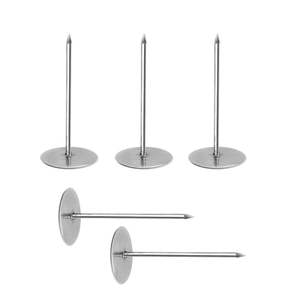 Alfileres de Acolchado de Grado Industrial, Baja Conductividad Térmica, Resistencia a la Vibración, para Fijación Profesional de Paneles de Aislamiento - Product Image 2